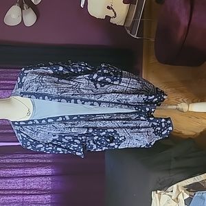 Kimono, sz S, denim blue
